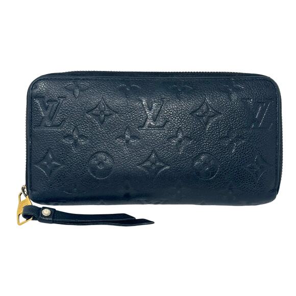 Louis Vuitton LV Empriente Leather Zippy Wallet Black - Picture 1 of 14